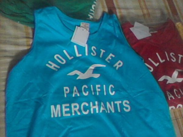 CAMISAS REGATAS HOLLISTER